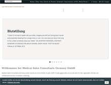 Tablet Screenshot of medicalscg.de